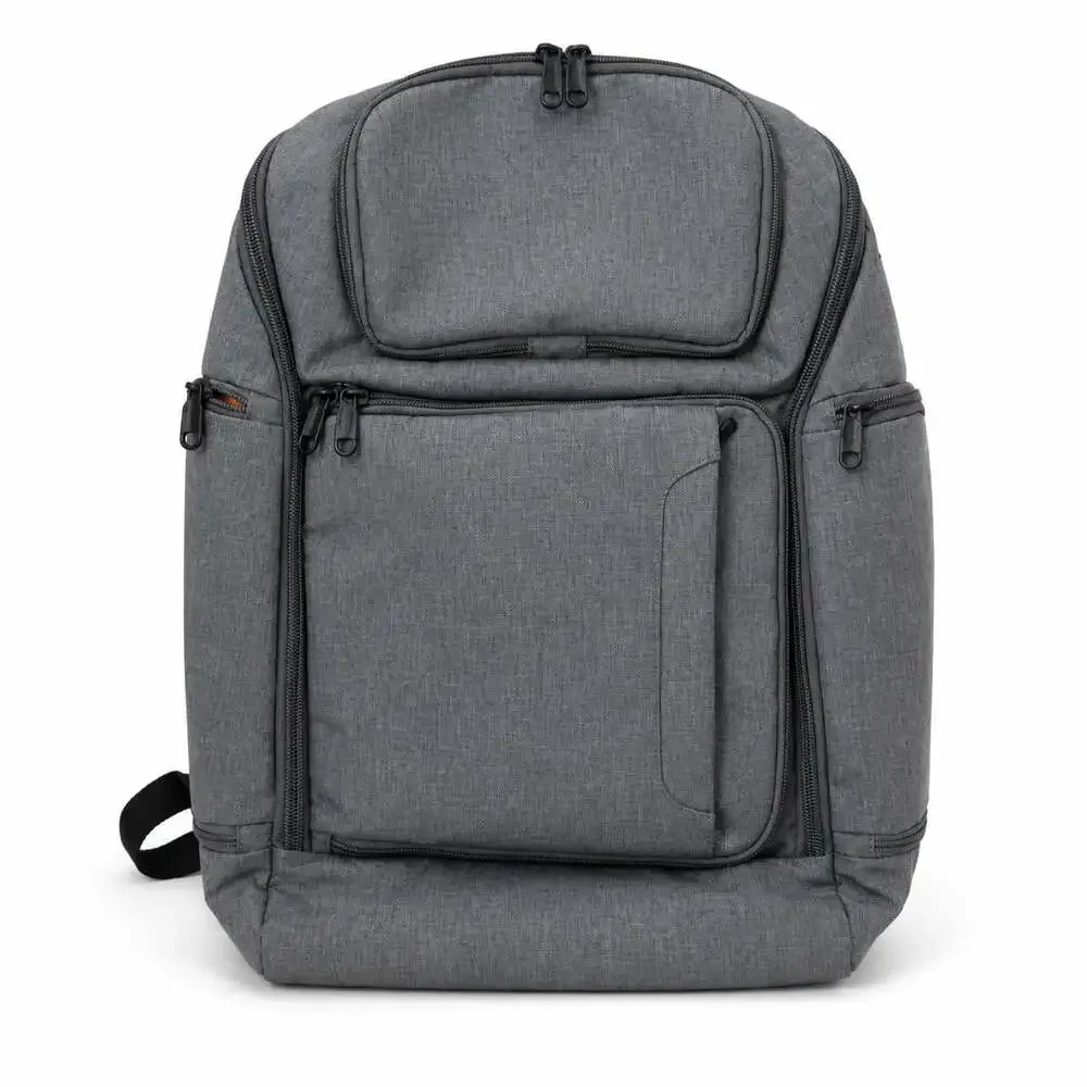 eBags EB2146-16C Professional Slim Laptop Backpack Gray Orange Travel